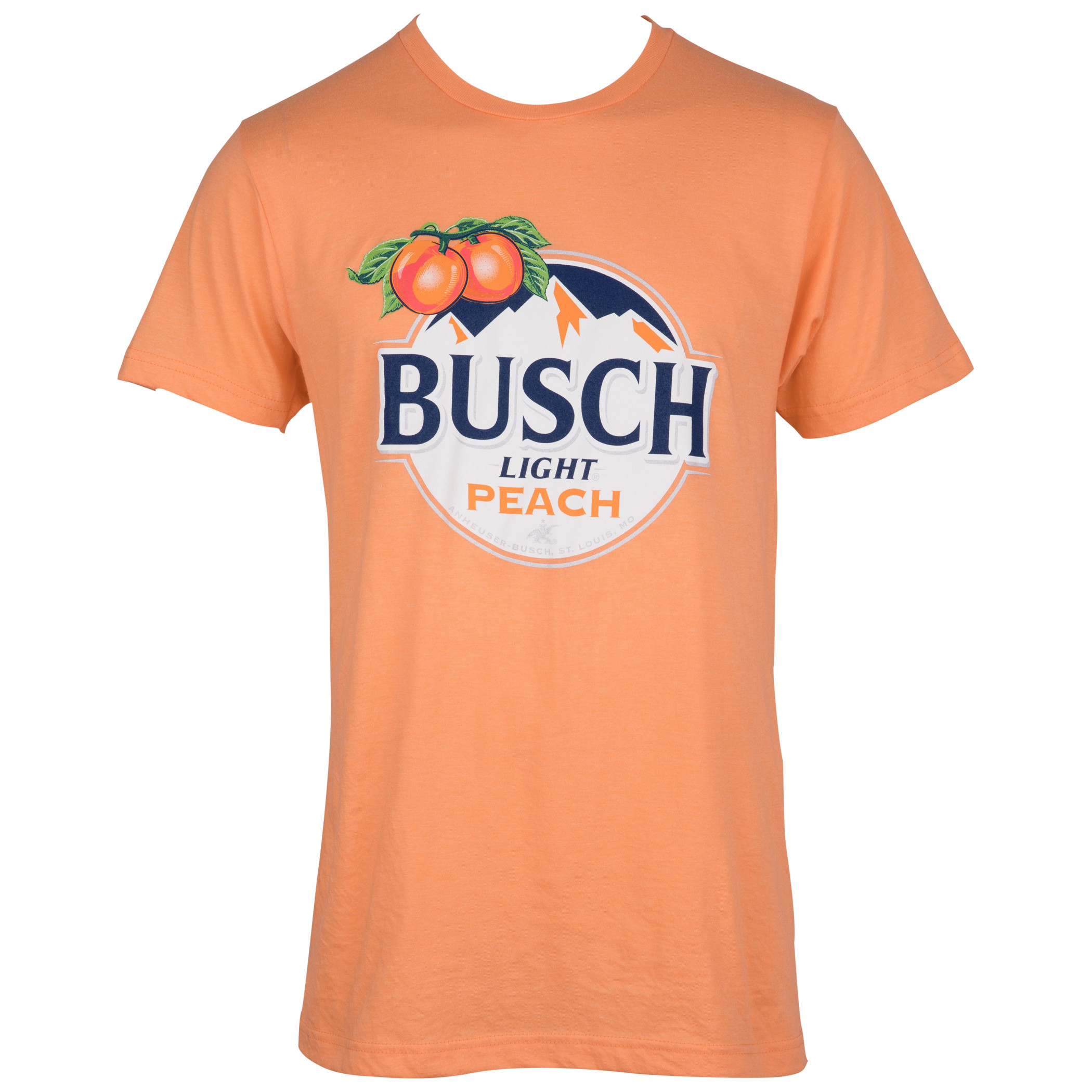 Busch Light Peach Logo Orange Colorway T-Shirt